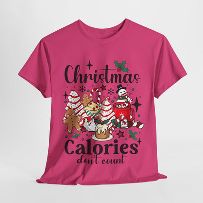 Christmas Calories Don't Count Unisex Heavy Cotton Tee