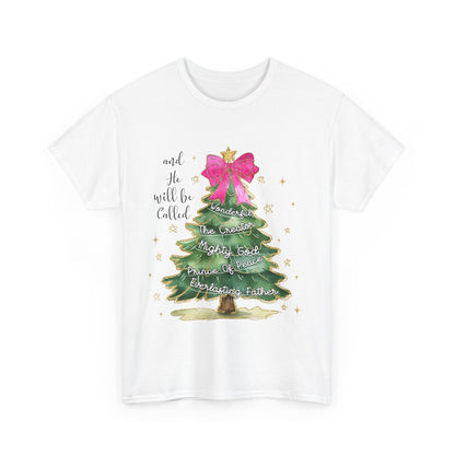 He will be called Christmas Tree Unisex Heavy Cotton Tee