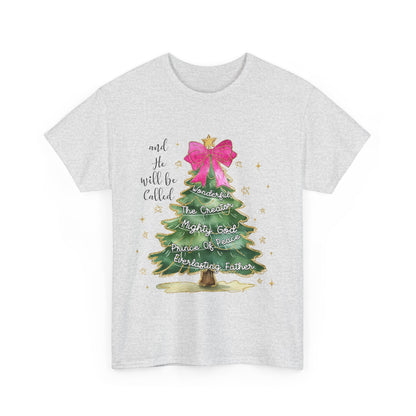 He will be called Christmas Tree Unisex Heavy Cotton Tee