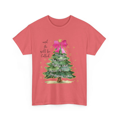 He will be called Christmas Tree Unisex Heavy Cotton Tee