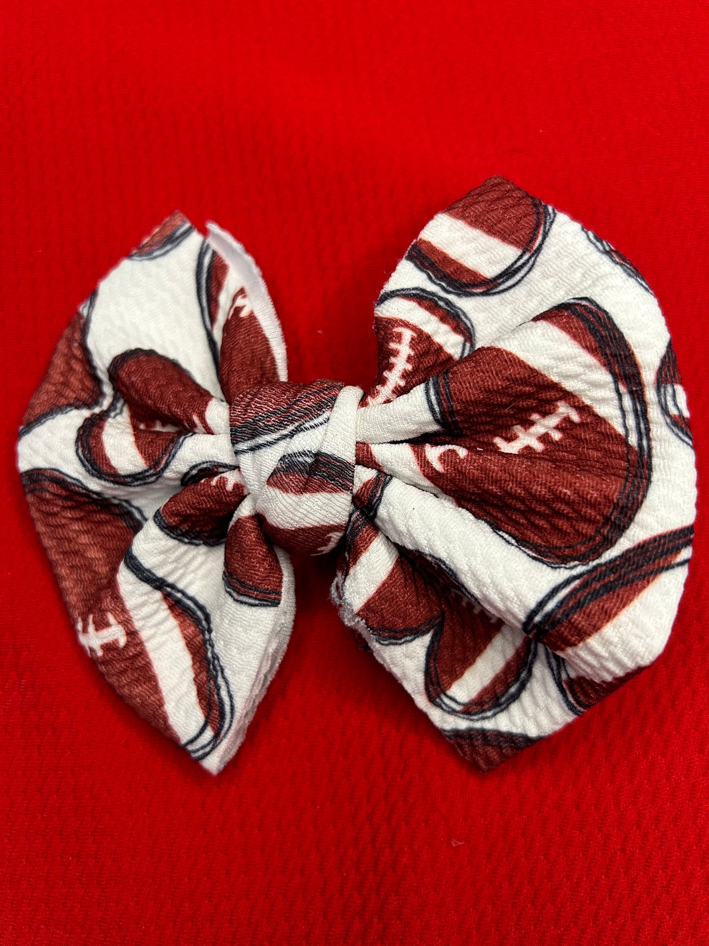 5” Football Bow